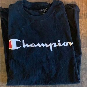 champions Graphic Jersey Tee, Script Logo